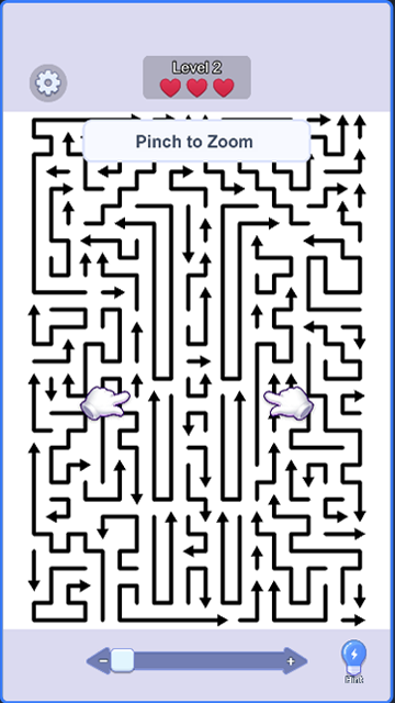 Direction puzzle level cleared successfully