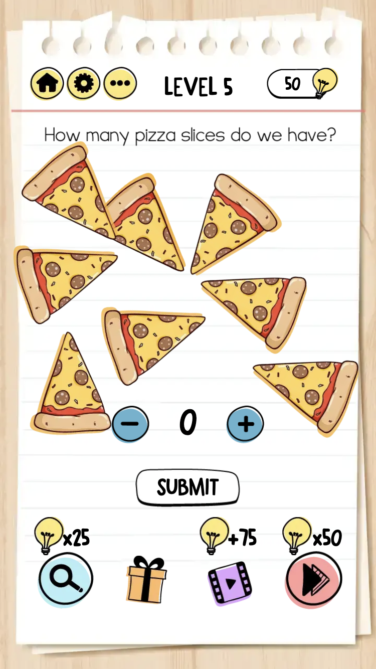 Brain Test Tricky Puzzles observation challenge with a hidden or unusual detail