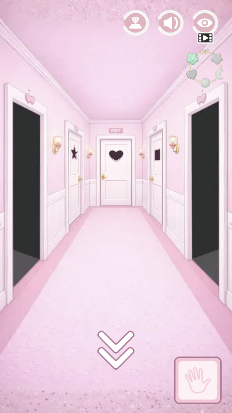 Trapped In The Dollhouse bedroom exploration scene with interactive furniture and dolls